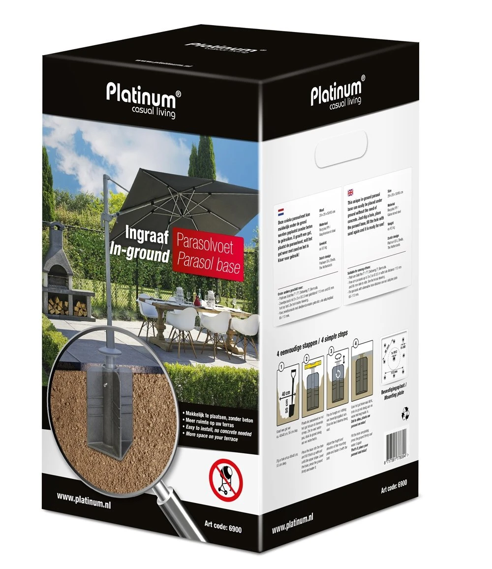 Platinum Ingraafvoet zonder beton Platinum Ingraafvoet Zonder Beton -Beroemde Tuinmeubel Winkel platinum ingraafvoet zonder beton 1000x1156 6218e7675a82c l