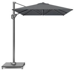 Platinum Zweefparasol Voyager T¹ 300 X 200 Cm Antraciet